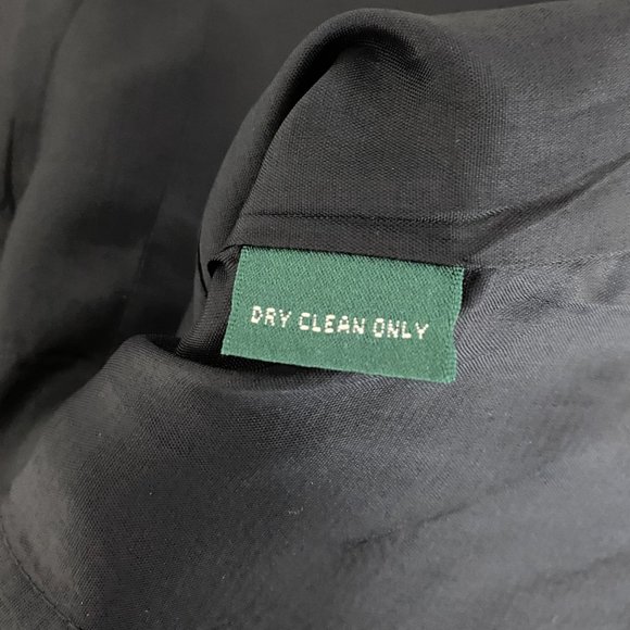 VTG LRL Lauren RALPH LAUREN Black Linen Blazer - Picture 7 of 7